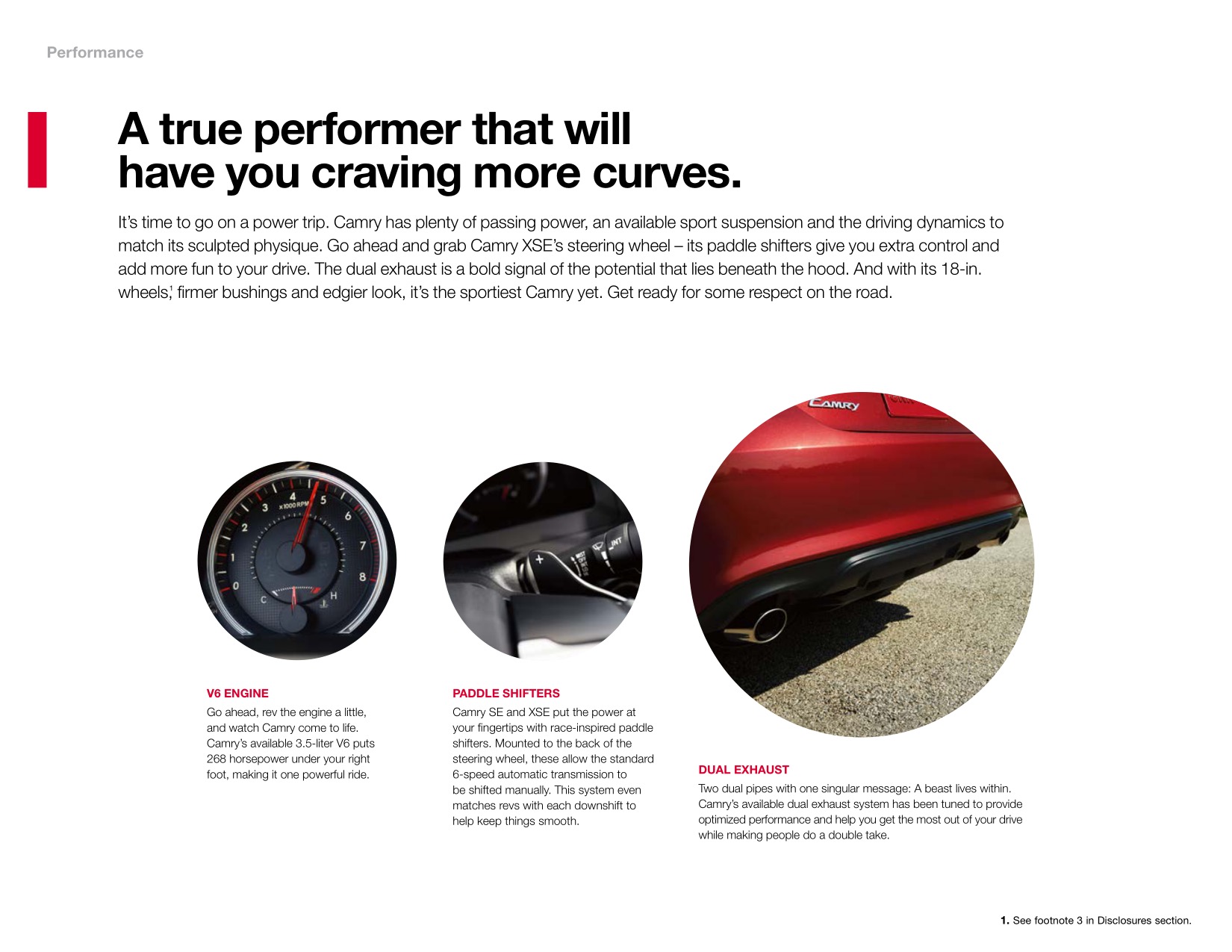 2015 Toyota Camry Brochure Page 35
